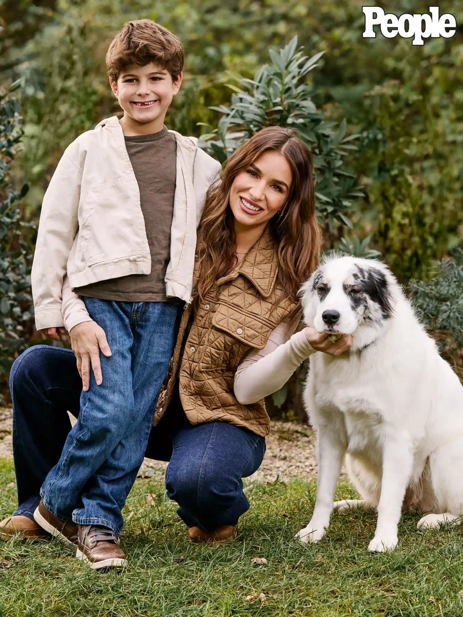 Jessica James Decker and her son Forrest shot at home in Nashville on 12/10/2025.