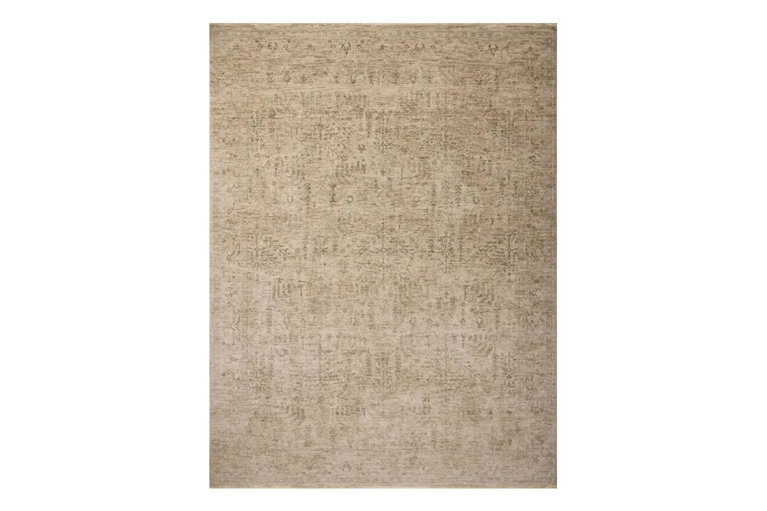 Magnolia Home by Joanna Gaines x Loloi Junie Oatmeal / Smoke Area Rug