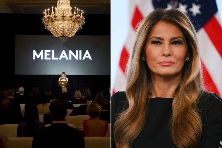Melania Trump Holds Special Screening of Her New Documentary at the White House with Friends and Family