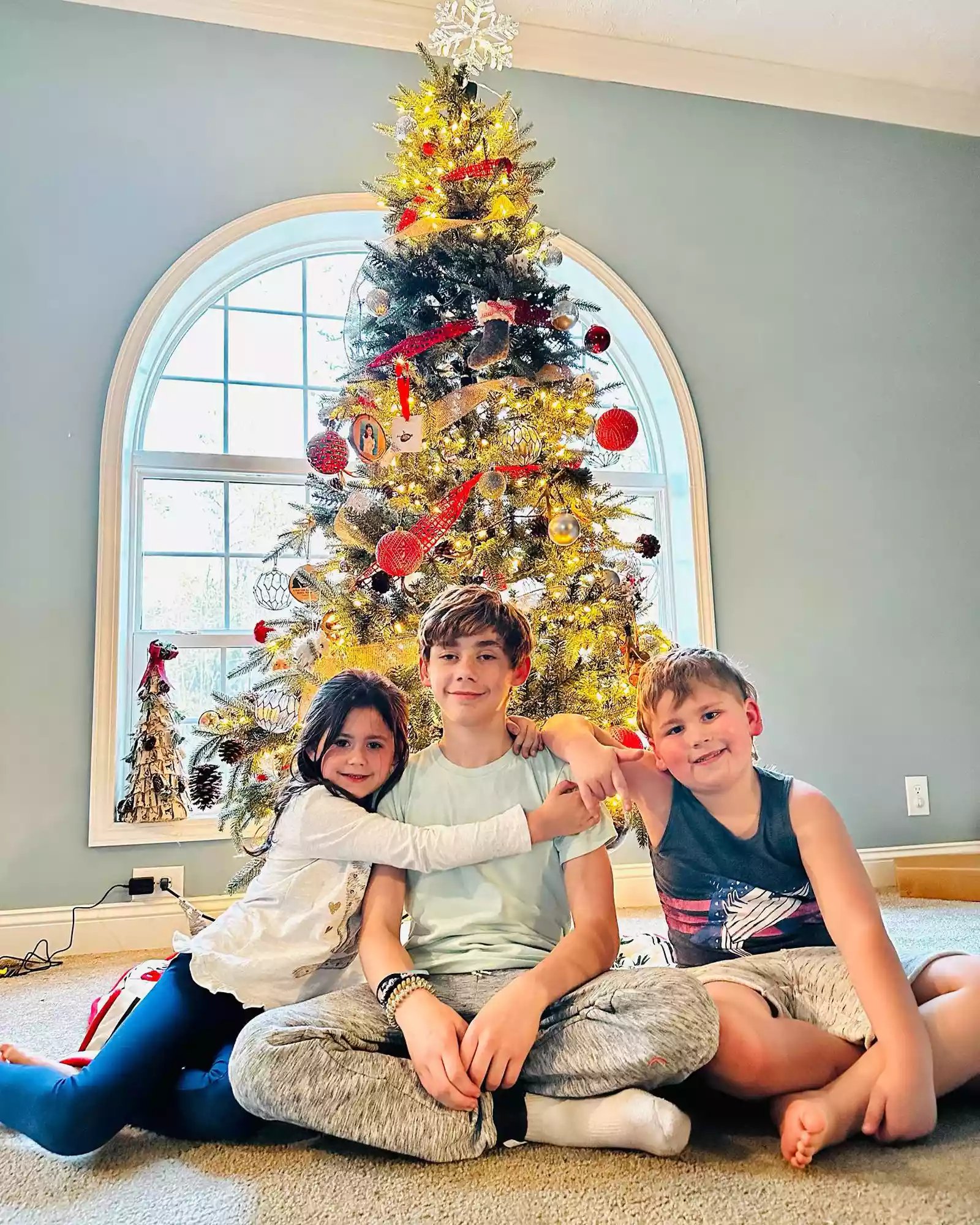 Jenelle Evans and her kids