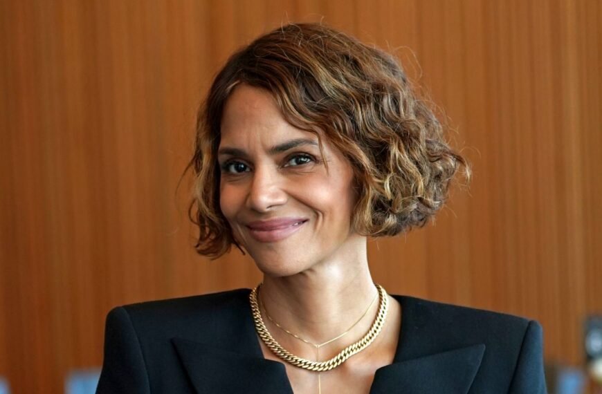 Halle Berry Ditches Makeup for a Bold New Hair Look