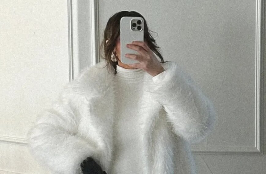 Kennedy Stidham Shines in Winter-White at the 2026 AFC Championship with Husband Jarrett