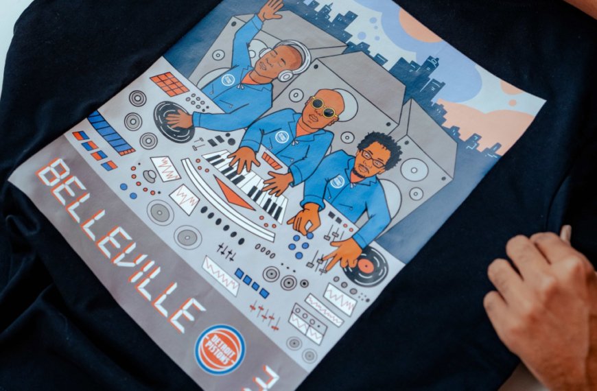 Belleville Three and Detroit Pistons Launch Collection Celebrating 'The Tracks That Built Techno'