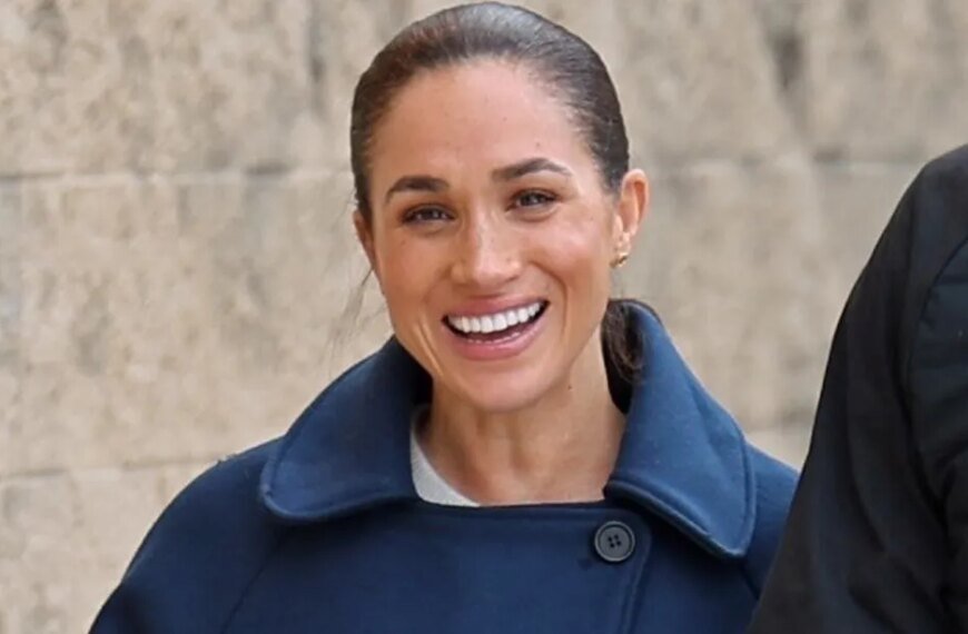 Meghan Markle Shows Off a Stylish Twist on the Classic Tailored Coat