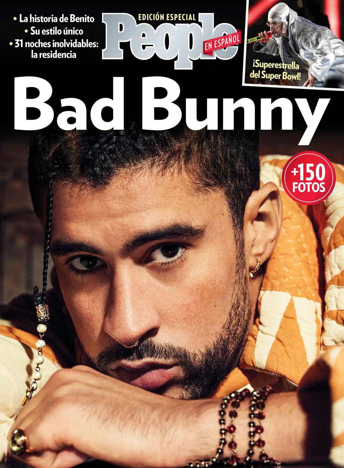 Bad Bunny People Magazine Cover, Spanish