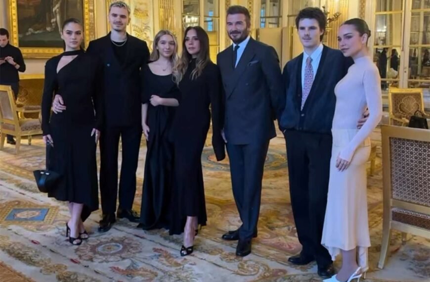 Victoria Beckham Expresses Gratitude to Family Amid Fashion Honors in Paris Following Son Brooklyn's Shocking Comments