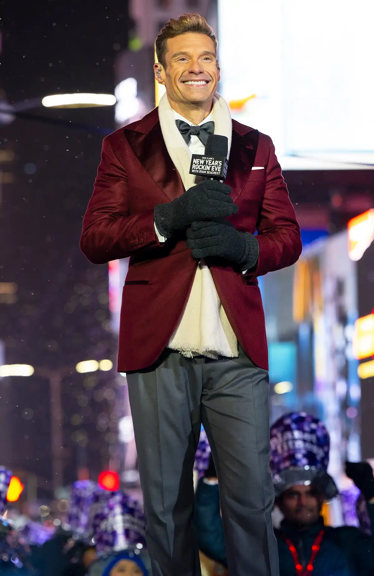 RYAN SEACREST DICK CLARK'S NEW YEAR'S ROCKIN' EVE WITH RYAN SEACREST 2026 - Kicking off in New York and continuing through Las Vegas, Chicago, Puerto Rico and beyond, this year's show features its most expansive slate of musical artists yet, with dozens of performances set to appear across multiple time zones, Wednesday, Dec. 31 from 8:00 p.m.- 4:00 a.m. EST on ABC, next day on Hulu.