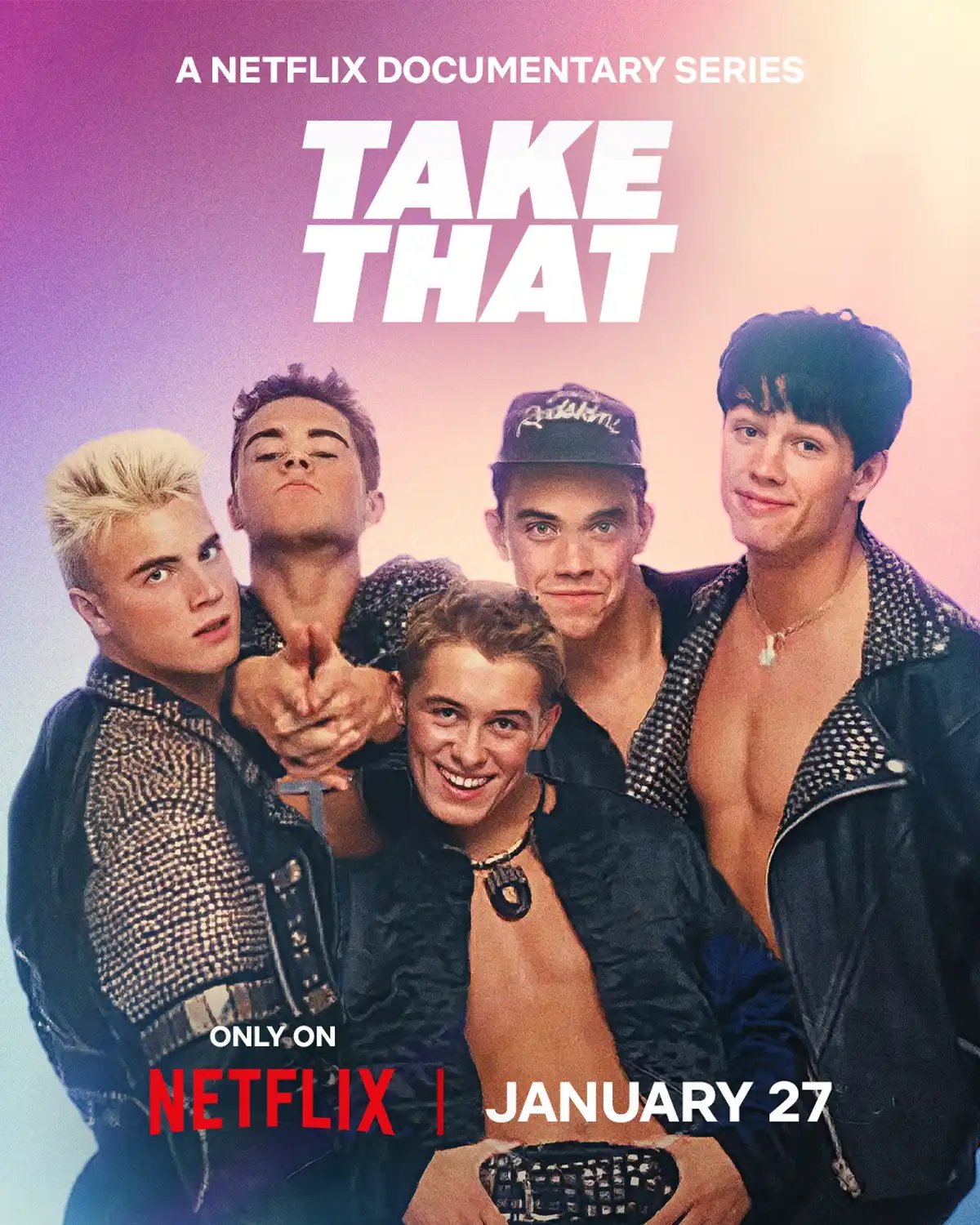 Take That Netflix documentary artwork