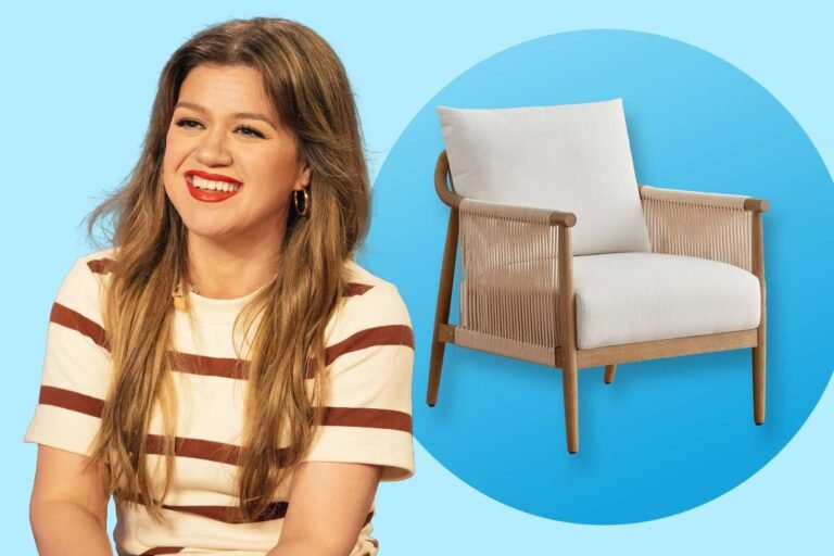 Kelly Clarkson's Cozy Chair: A Soft and Sturdy Upgrade for Your Home at Up to $230 Off