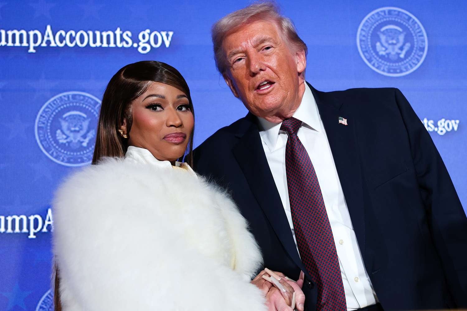 Nicki Minaj Supports Trump and Defends Him Against Critics While Contributing to His Baby Fund