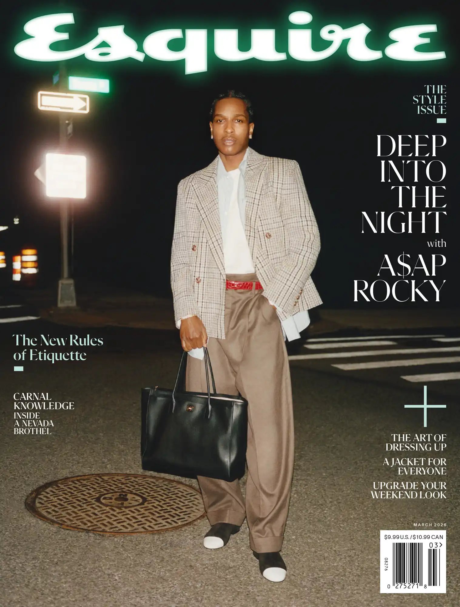 A$AP Rocky Esquire Magazine