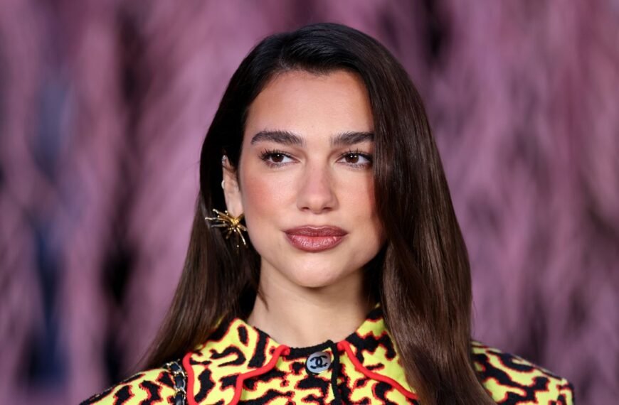 Dua Lipa Stuns in Unique Bridal Look on Romantic Paris Date with Callum Turner