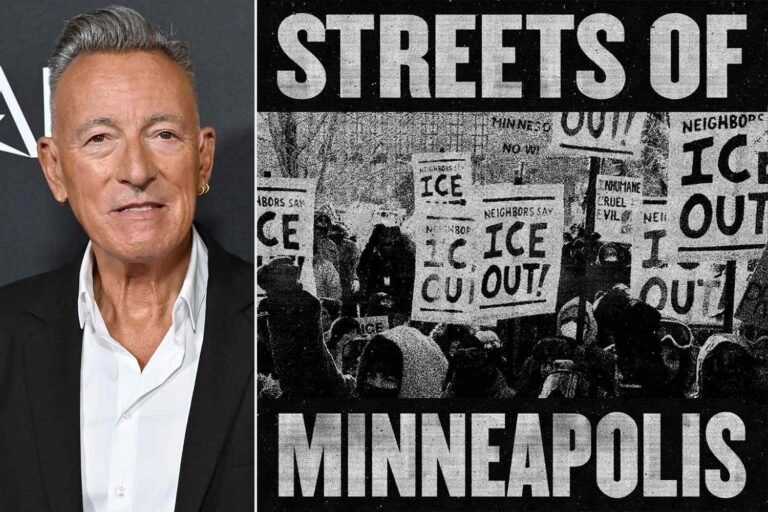 Bruce Springsteen Shares New Song 'Streets of Minneapolis' Inspired by Recent Events in the City