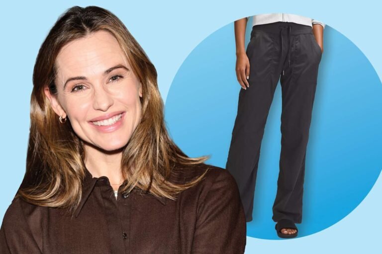 Say Goodbye to Uncomfortable Denim: Jennifer Garner's Go-To Adjustable Pants for Work and Relaxing at Home