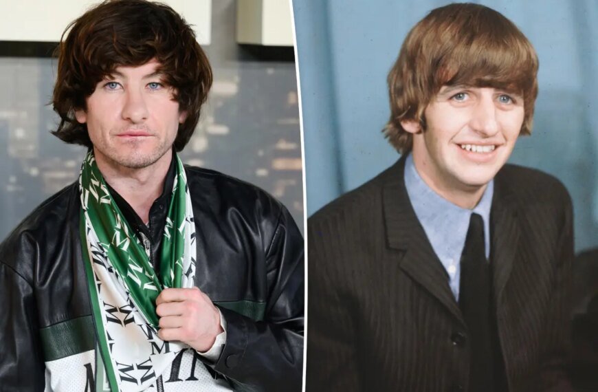 Barry Keoghan Shows Off New Ringo Starr-Inspired Hairstyle Before Beatles Biopic Release