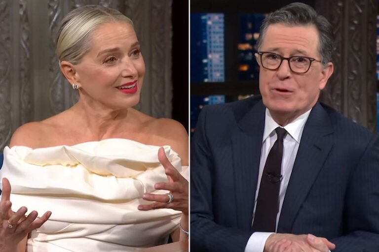 Katherine LaNasa Shares How Stephen Colbert Supported Her During Tough Times Before Her Role in The Pitt