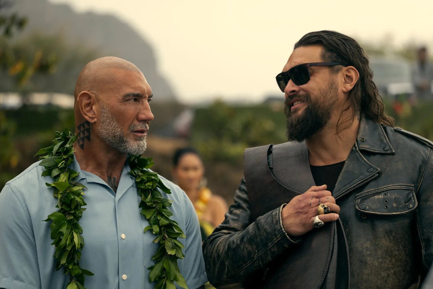 Dave Bautista and Jason Momoa star in THE WRECKING CREW