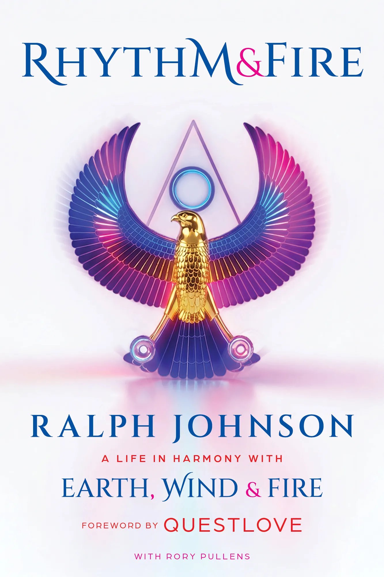The cover of 'Rhythm & Fire' by Ralph Johnson