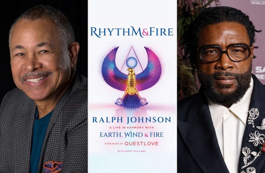 Ralph Johnson of Earth, Wind & Fire Shares New Book About the Band with Foreword by Questlove – Check Out the Cover!