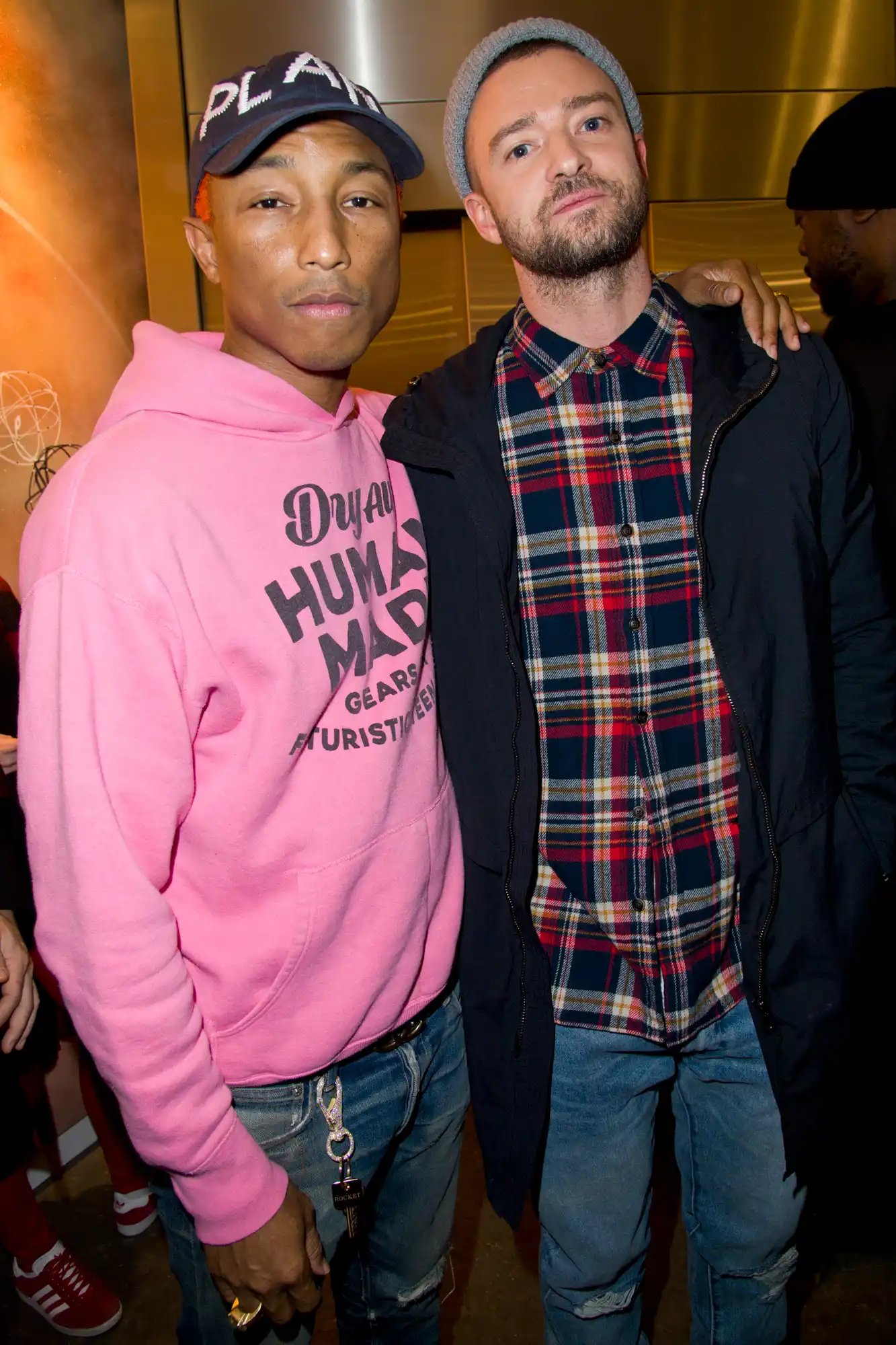 Pharrell Williams and Justin Timberlake in 2017