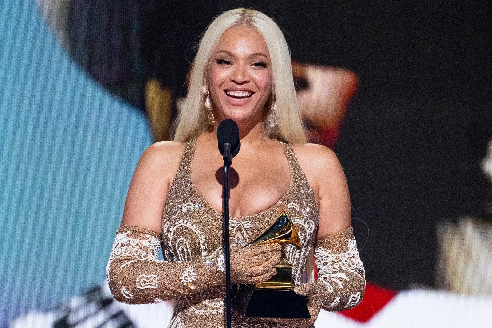 Beyoncé at the Grammy Awards