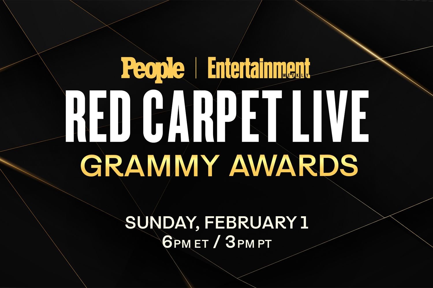 Join Us for the Live Red Carpet Coverage of the 2026 Grammy Awards with PEOPLE & Entertainment Weekly