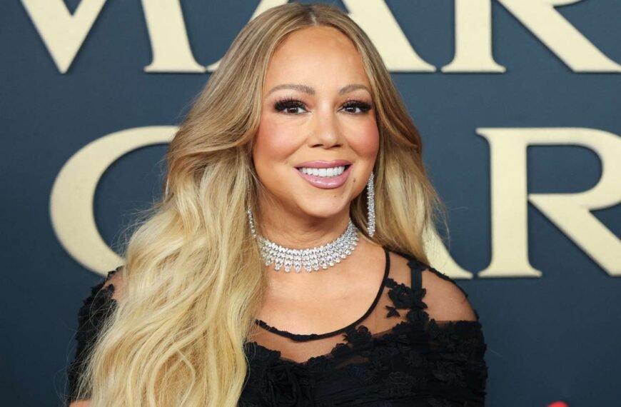 Mariah Stuns in a Sheer Dress and Sparkling Diamonds at the MusiCares Person of the Year Gala