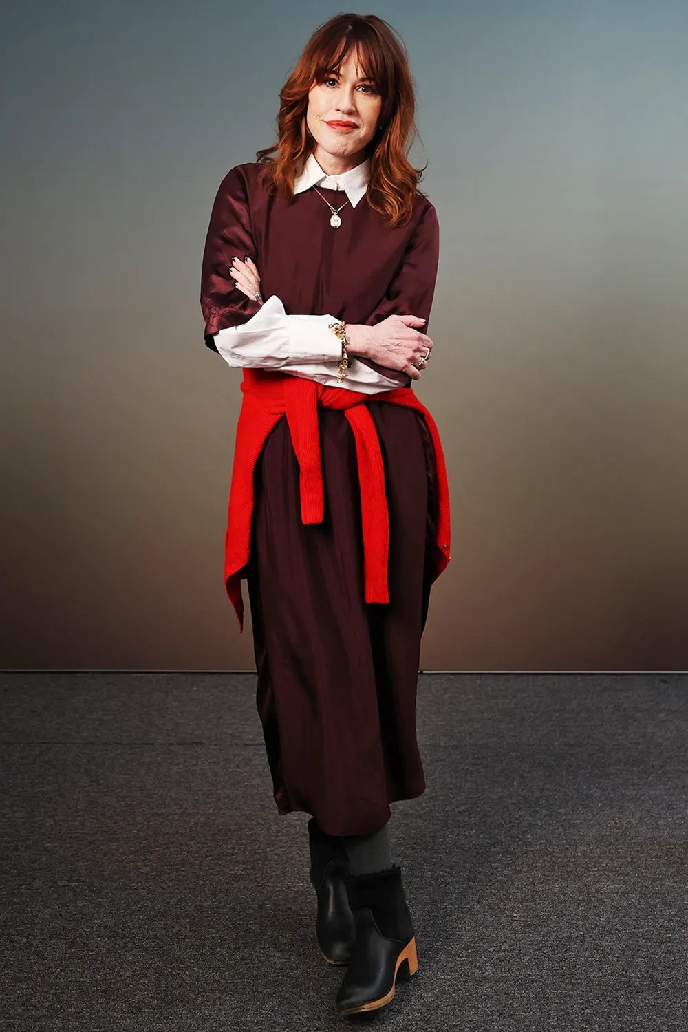 Molly Ringwald visits the IMDb Portrait Studio at Acura House of Energy on location at Sundance 2026 on January 25, 2026 in Park City, Utah.