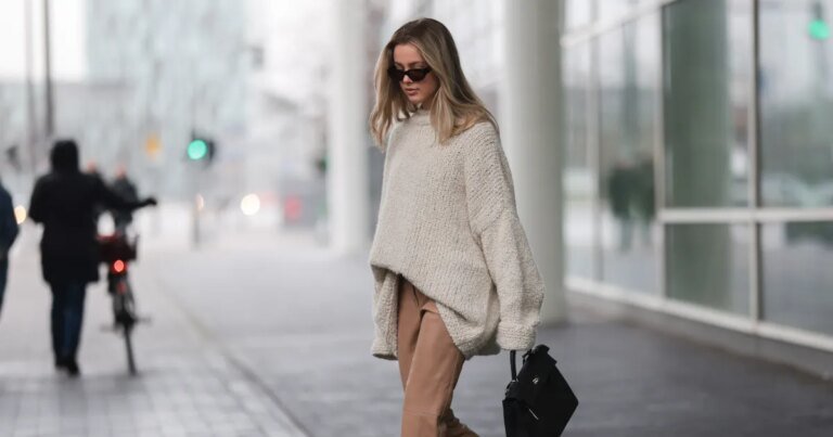 19 Oversized Sweaters That Are Flattering and Stylish