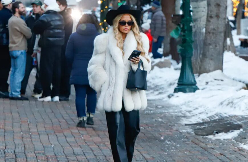Achieve Rachel Zoe's Chic Aspen Fur Coat Look on a Budget