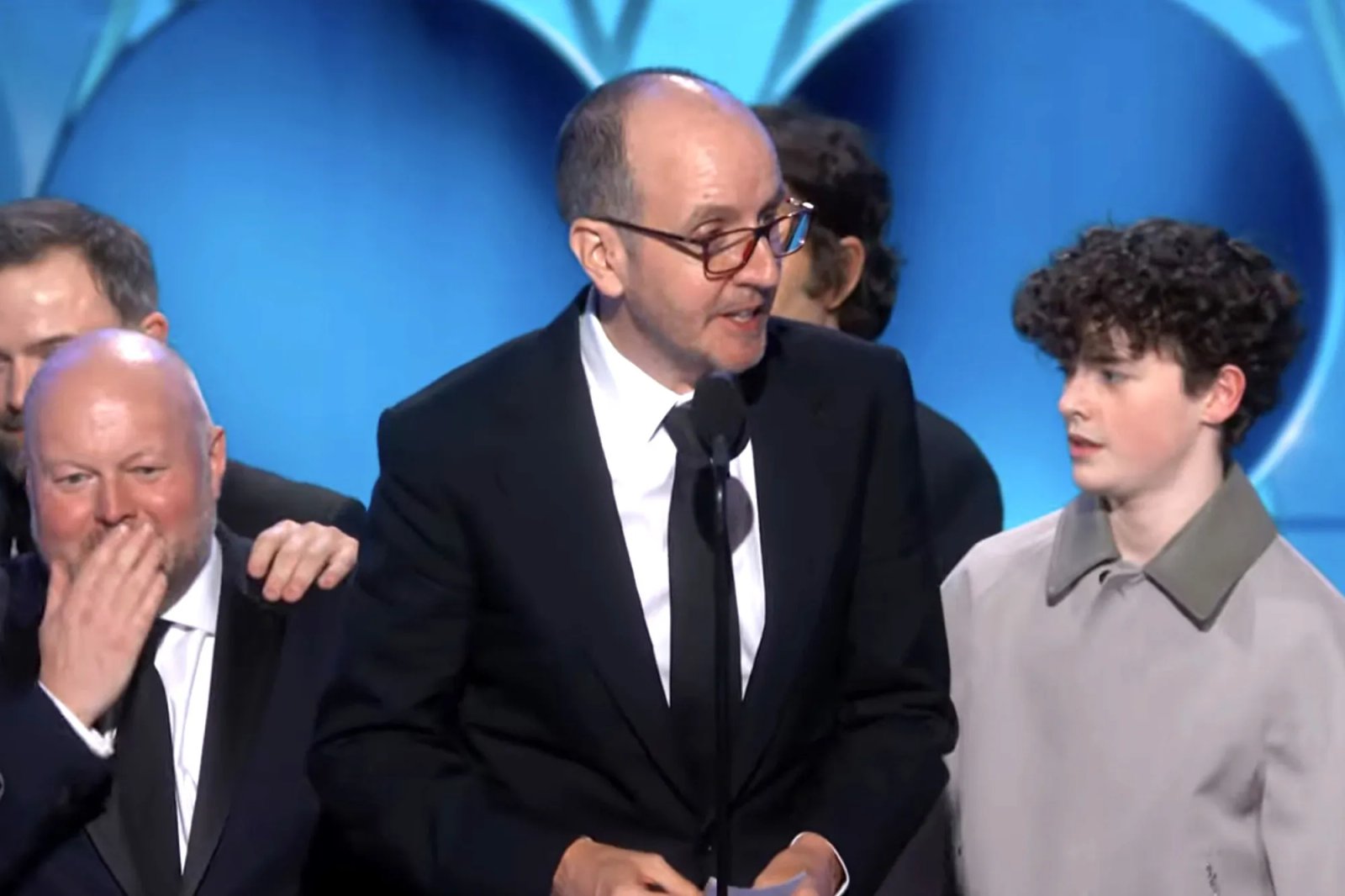 Jack Thorne and the cast and crew of Adolescence wins at the 2026 Golden Globe Awards