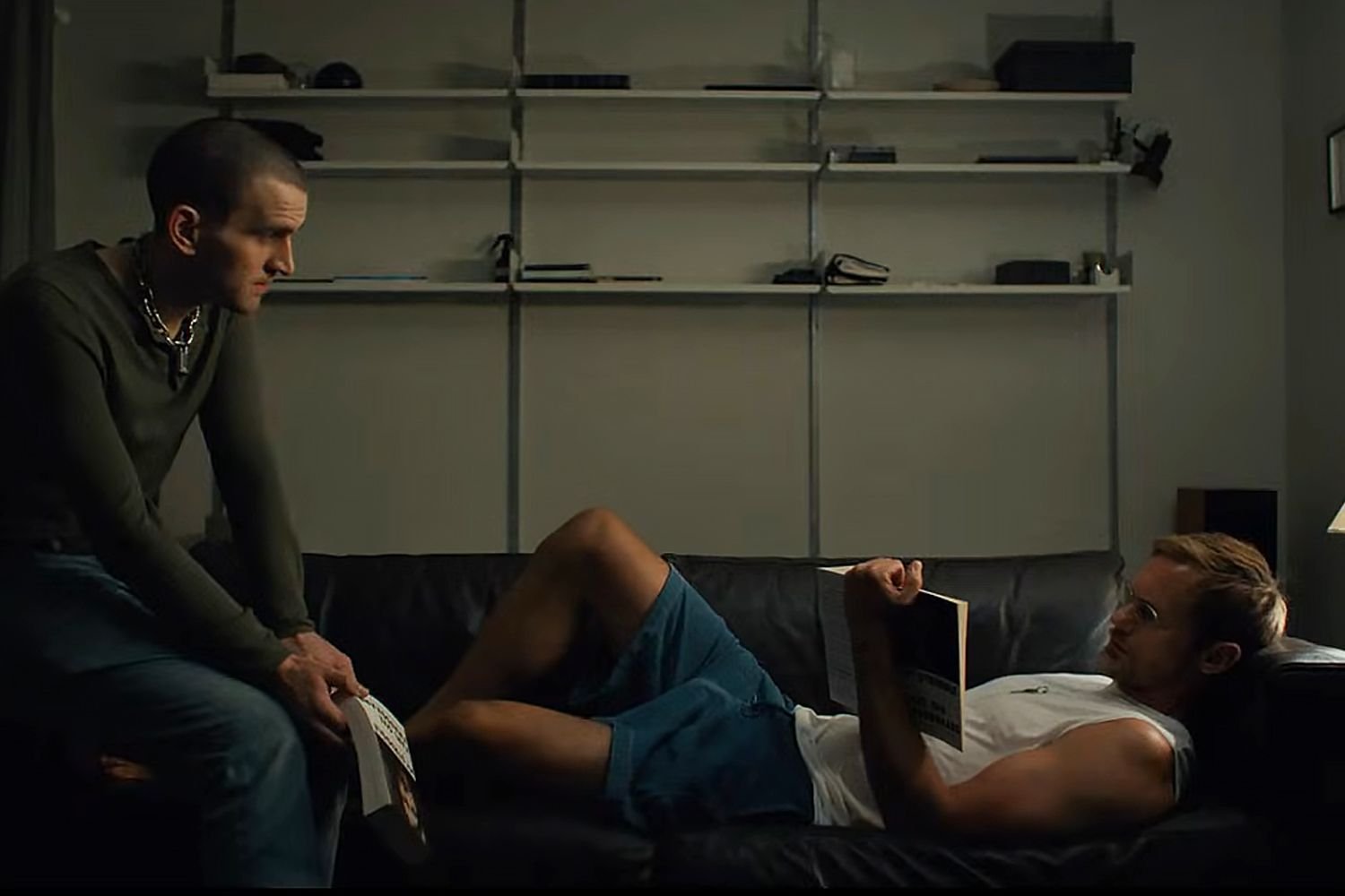 Alexander Skarsgård Stars in Passionate Trailer for BDSM Romance Pillion with Harry Melling