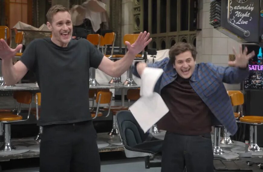 Alexander Skarsgard’s SNL Promo Highlights the Fun of Size in Studio 8H