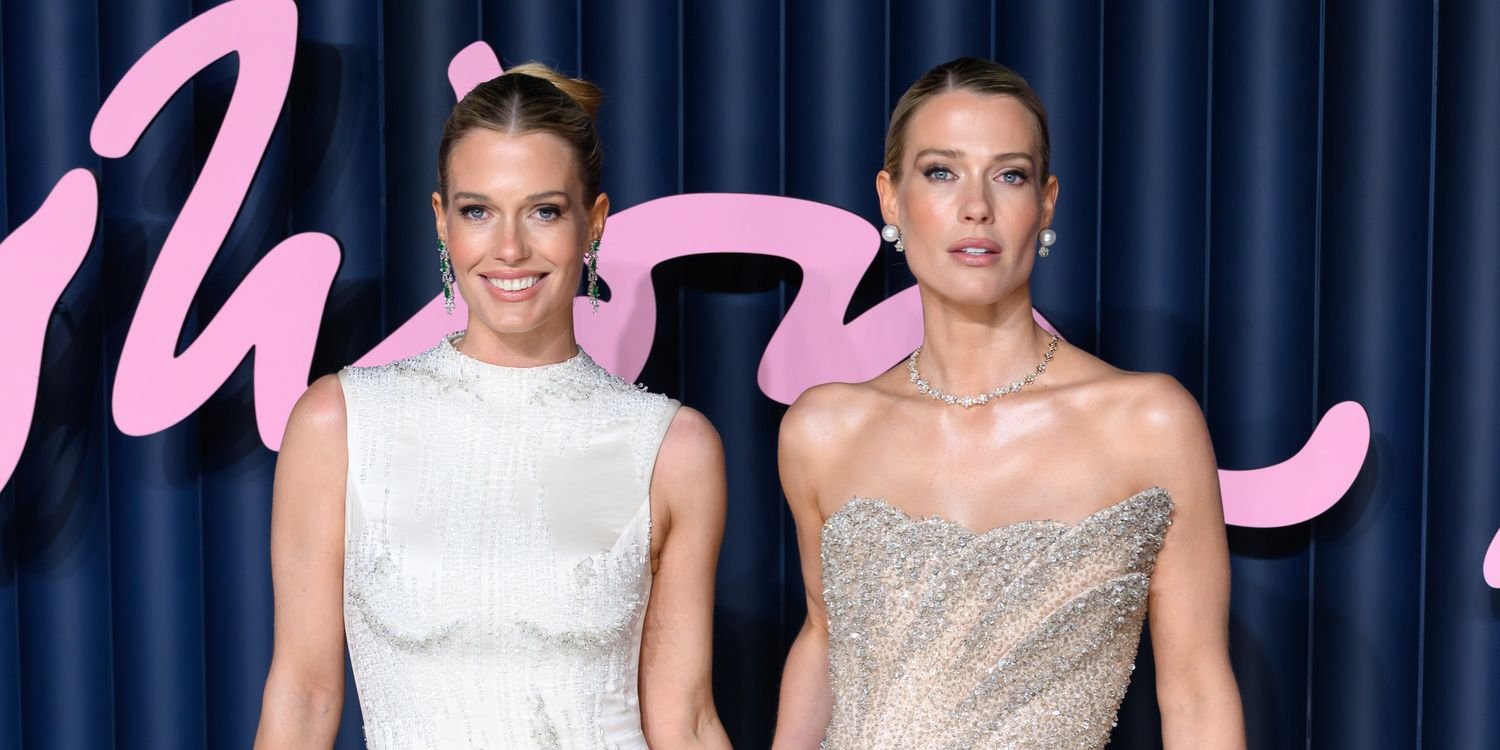 Amelia and Eliza Spencer Shine in Chic Office Outfits with a Touch of '80s Flair