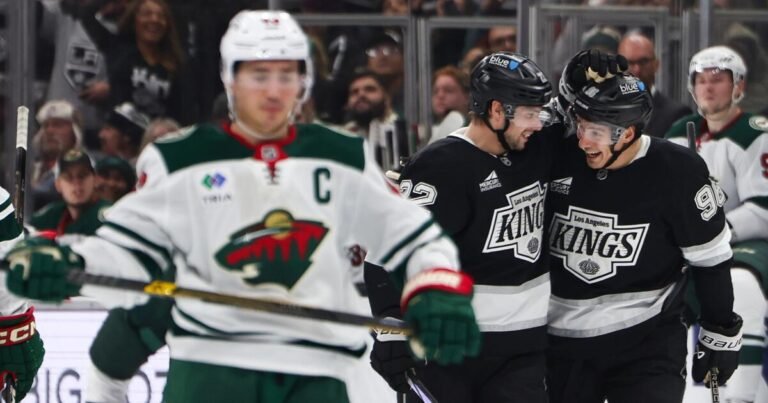 Andrei Kuzmenko Guides Kings to Victory Against Wild After Anze Kopitar Gets Injured