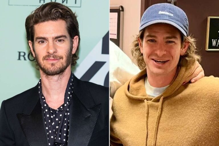 Andrew Garfield Shows Off His New Shaggy Blonde Hair During Date Night with Monica Barbaro