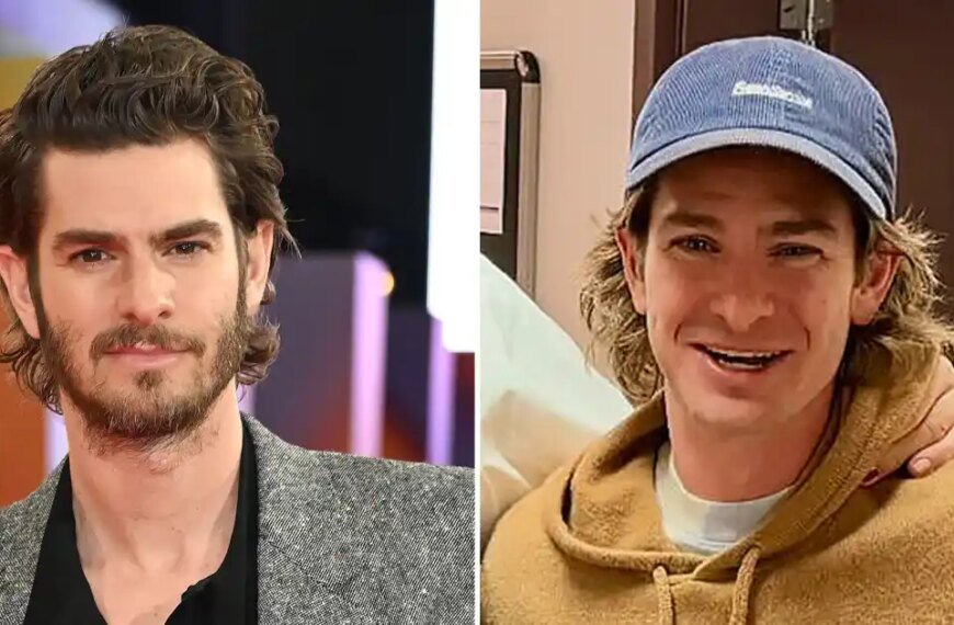 Andrew Garfield Shows Off a Fresh New Look with Shaggy Blond Hair and a Clean-Shaven Face