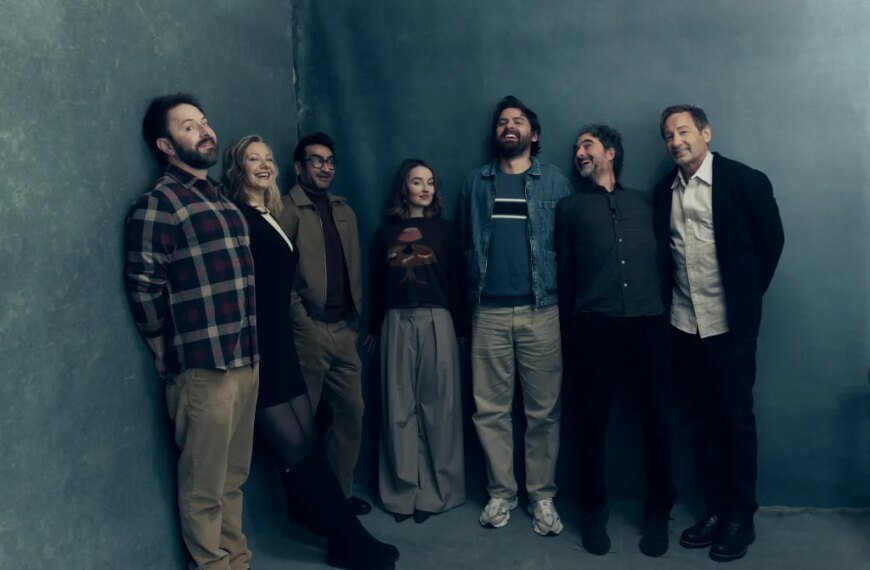 Behind the Scenes of "See You When I See You" with Jay Duplass, Cooper Raiff, Kaitlyn Dever, and David Duchovny at Sundance Studio