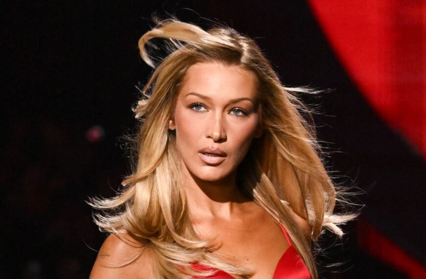 Bella Hadid Enjoys a Dreamy Tropical Getaway in Stylish String Bikinis and Mermaid-Inspired Hair