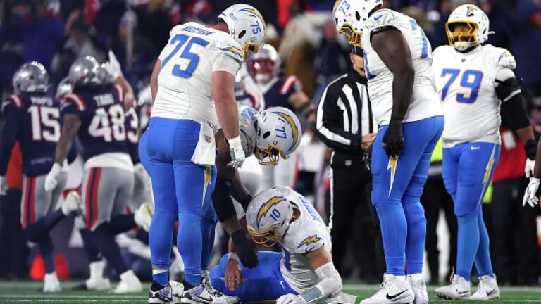 Chargers Fall Short Again in AFC Wild Card Round with 16-3 Loss to Patriots