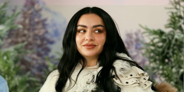 Charli XCX Dazzles in a Sheer White Lace Skirt at Brat Winter Event