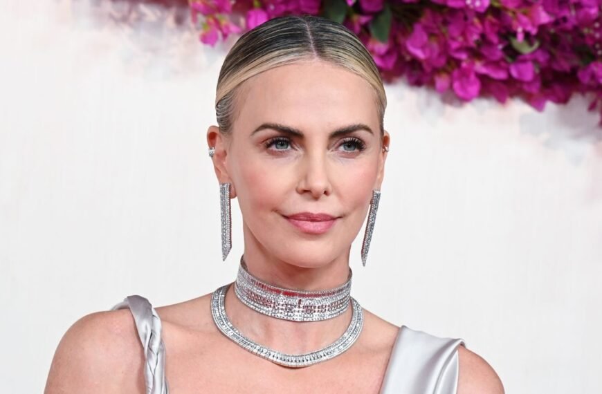 Charlize Theron, 50, Shows Off Her Natural Look While Trying Out the TikTok Chair Challenge