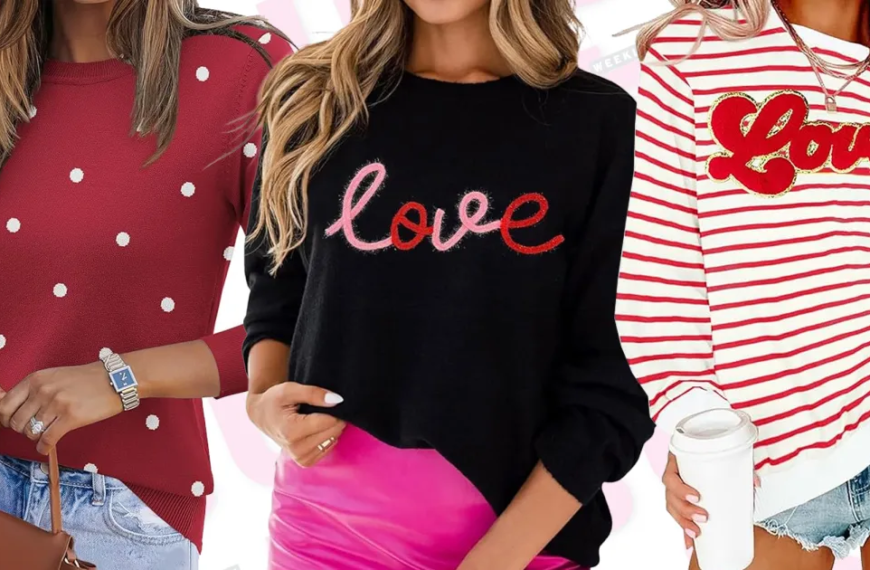 Check Out These 17 Popular Valentine's Day Tops on Amazon — Starting at Just $7