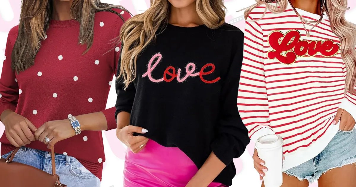 Check Out These 17 Popular Valentine's Day Tops on Amazon — Starting at Just $7