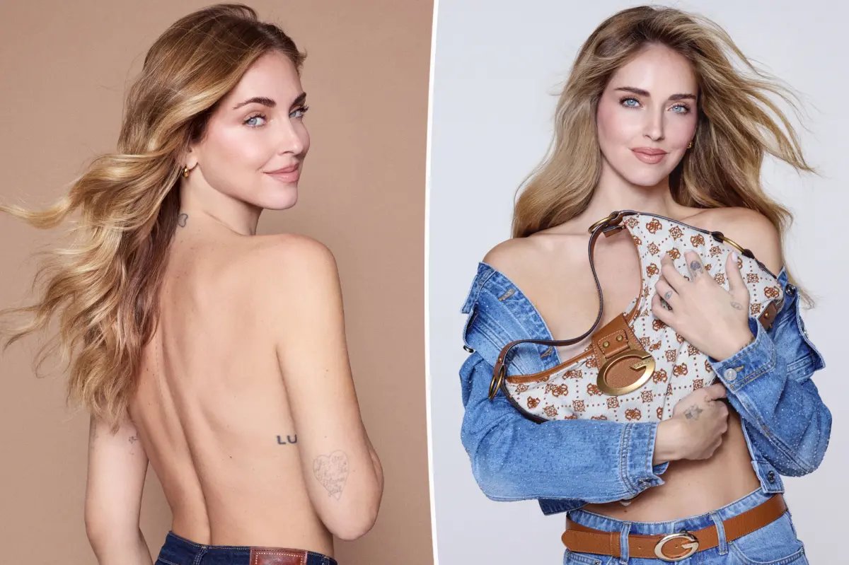 Chiara Ferragni Returns with a New Guess Campaign After Fraud Trial Acquittal