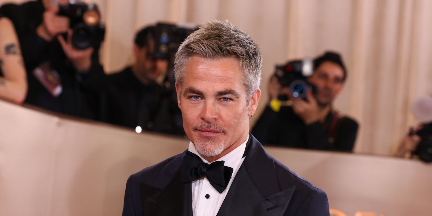 Chris Pine and Girlfriend Keana Sky Wenger Attend the 2026 Golden Globes Together