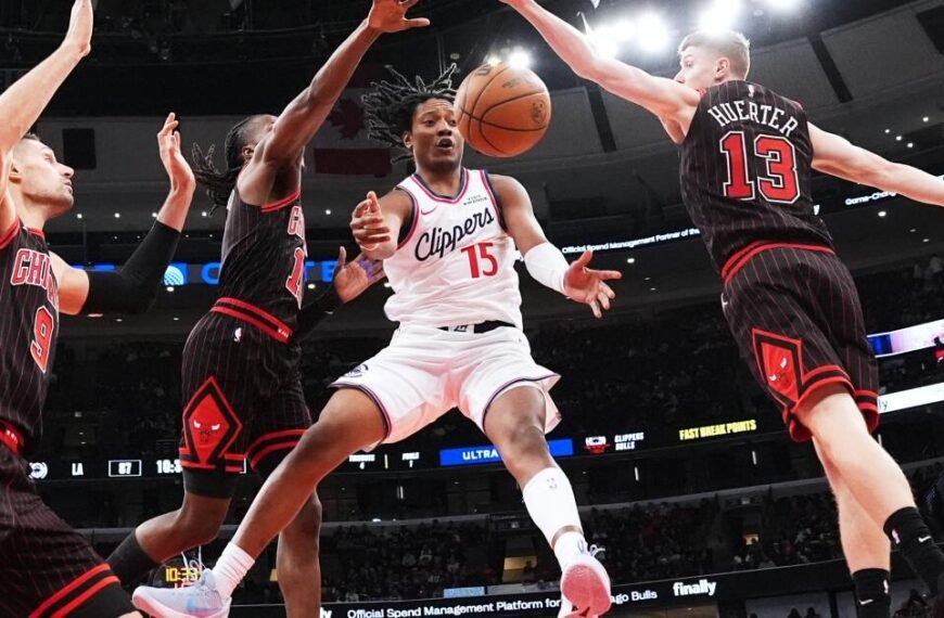 Clippers Suffer Tough Loss to Bulls, Ending Impressive Six-Game Winning Streak