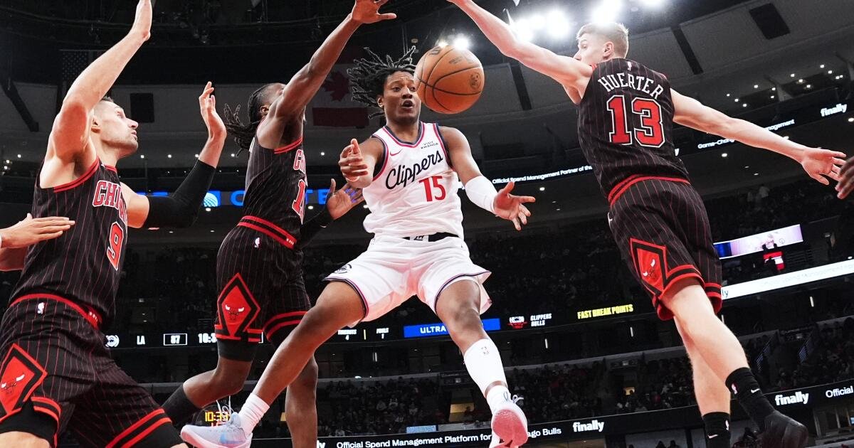 Clippers Suffer Tough Loss to Bulls, Ending Impressive Six-Game Winning Streak