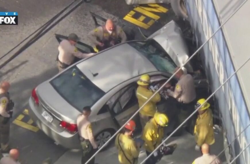 DUI Suspect Involved in Collision with Semi-Truck in La Puente