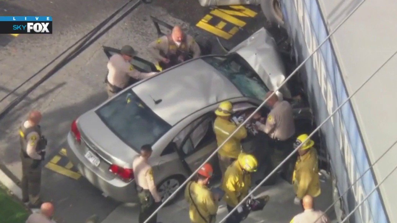 DUI Suspect Involved in Collision with Semi-Truck in La Puente